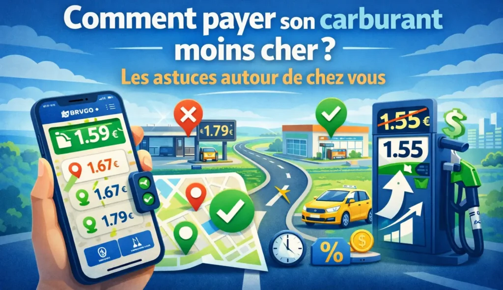 Comment payer son carburant moins cher autour de chez vous 🚗