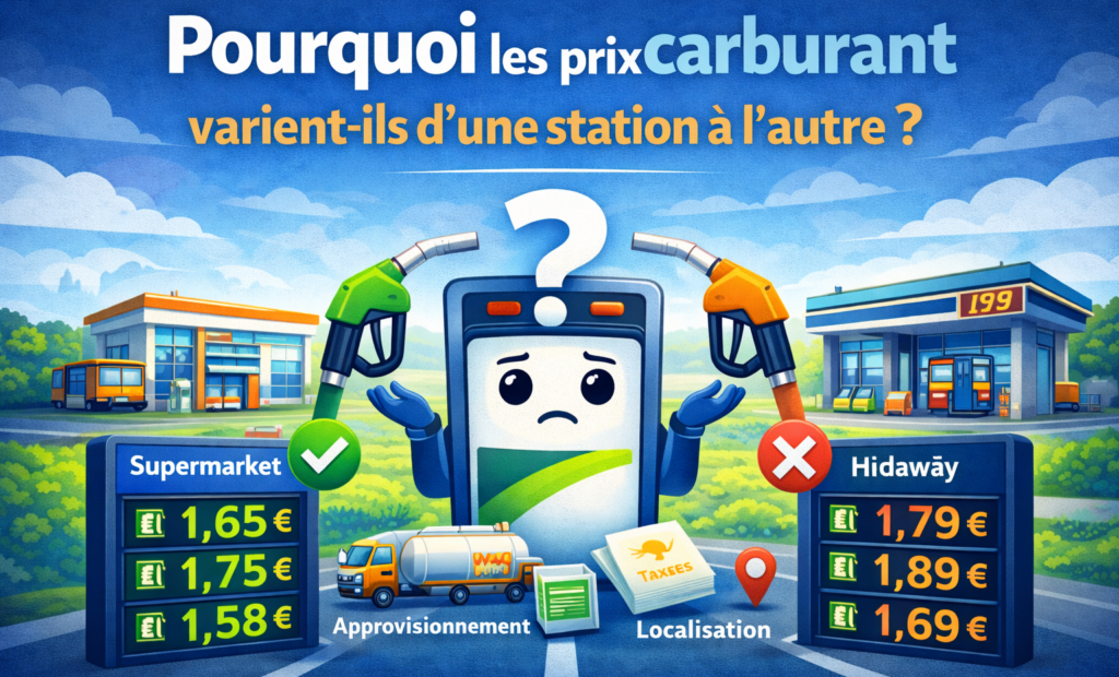 Pourquoi les prix du carburant varient-ils d’une station à l’autre